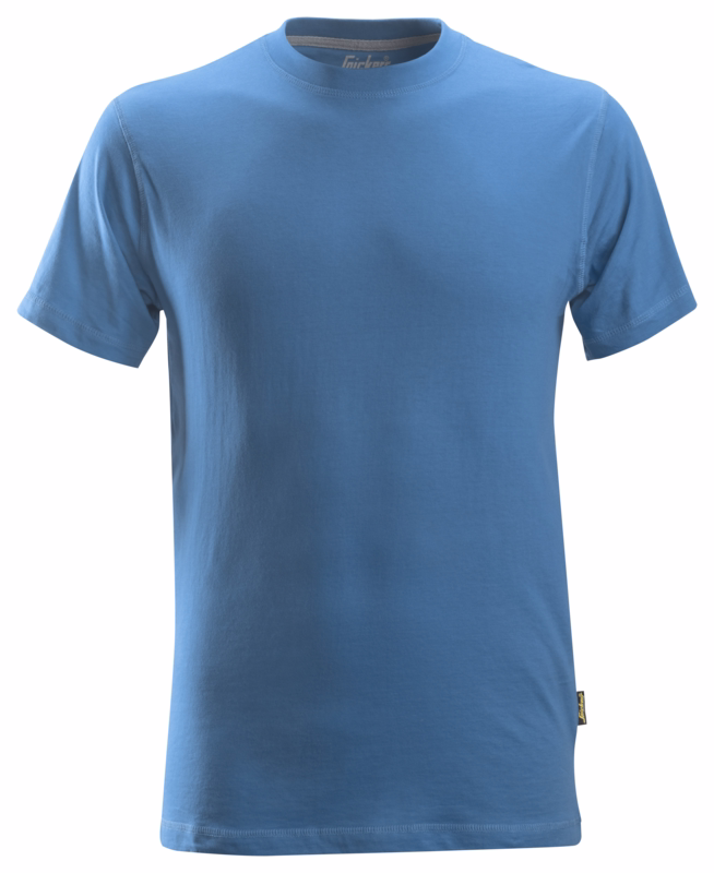 T-shirt 2502 oceanblå, str. XS