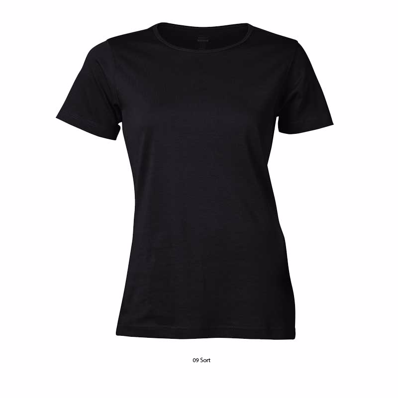 T-shirt Dame Arras Sort Str. 2XL