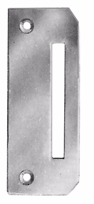 Blik t/toiletlås lige 23417