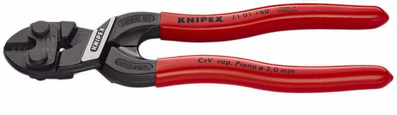 Mini boltsaks CoBolt® S sort 160mm