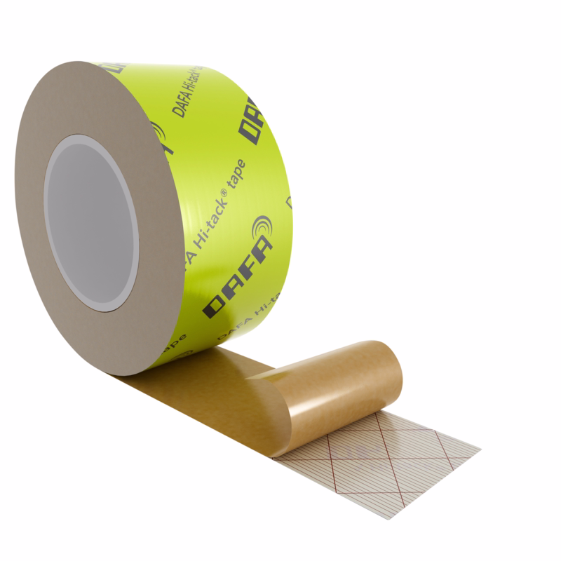Dampspærretape Hi-Tack lime, 60 mm x 25 m