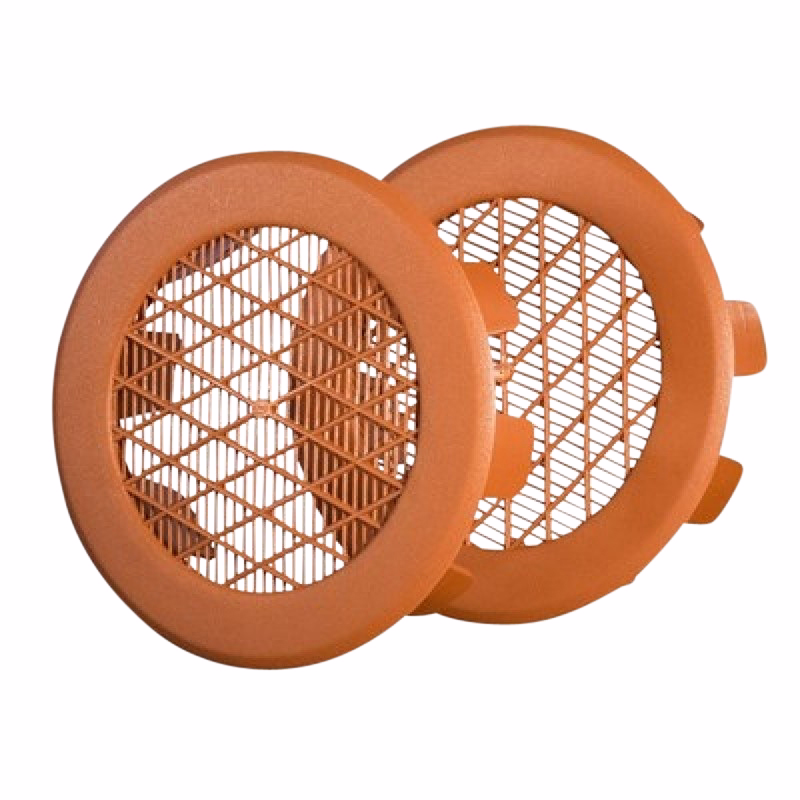 Drænrørsventil 95.3 Rød Ø75mm