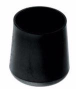 Dupsko plast sort Ø19mm á 20 stk