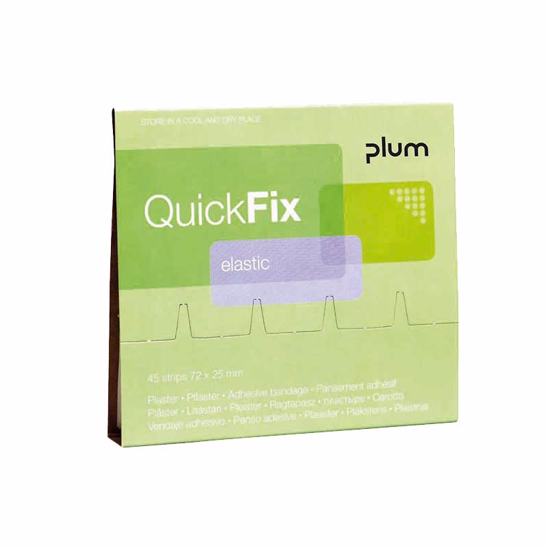 Plaster refill Quickfix - 45 stk. elastisk