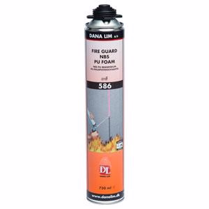Brandh. Fugeskum Fire Guard NBS PU Foam Prof 586 750 ml