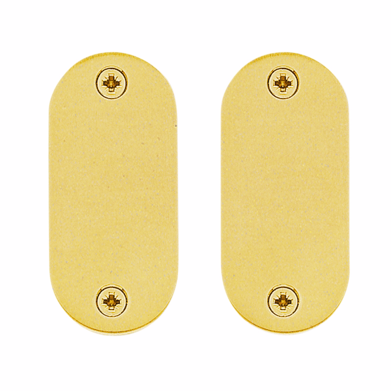 Blindskilte mess 65x30x3mm massiv cc49mm 1190.95