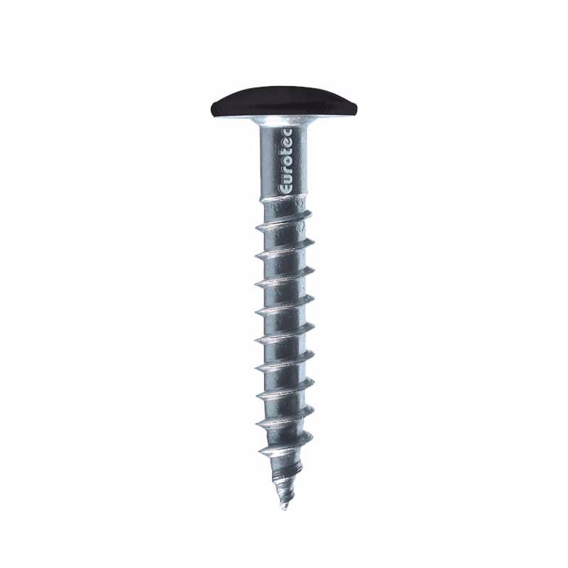 Facadeskrue rs sort TX20 4,8x25mm, pak á 250 stk