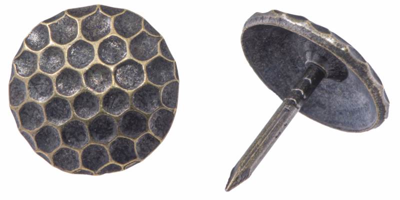 Polstersøm antik/bronze, 1,2x13mm, pak á 30 stk