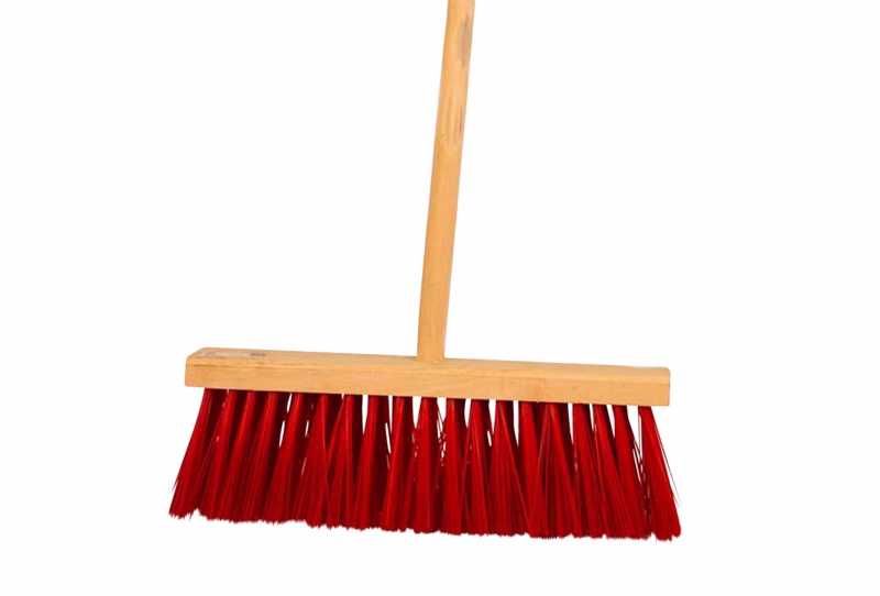 Gadekost, røde hår, 19x5 rk.m.25mm skaft