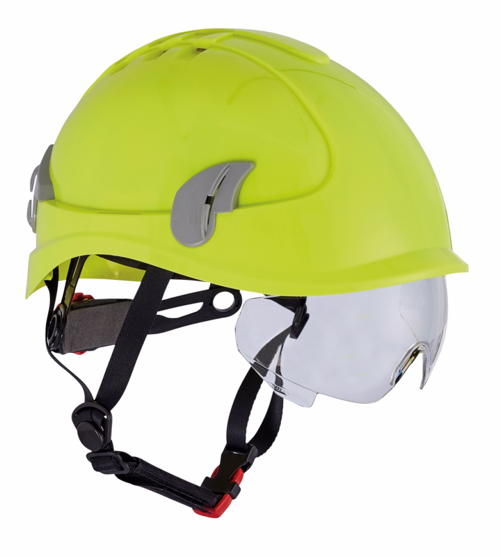 Klatrehjelm Alpinworker vent. Brille Hi-viz gul