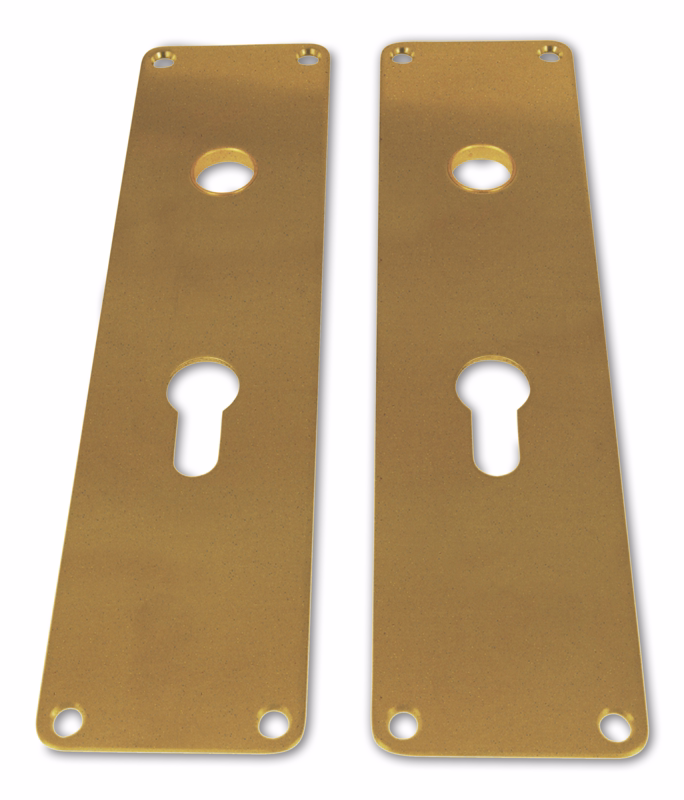 Langskilte mess mat 215x55x2mm cyl Euro cc92mm 1201.92