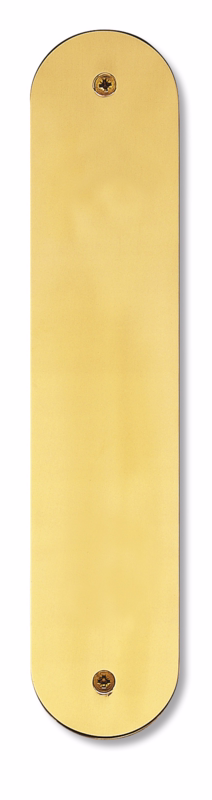 Langskilte mess 225x48x2mm blind P3330.95