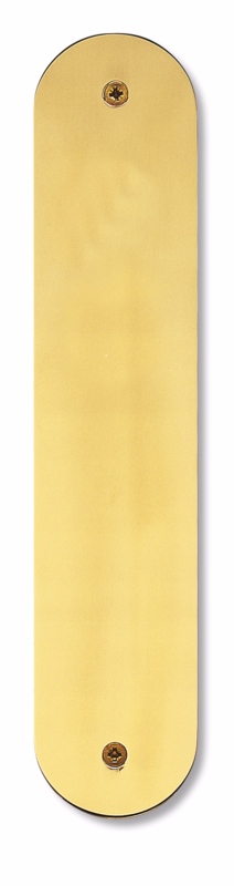 Langskilte mess 225x48x2mm blind P3230.95