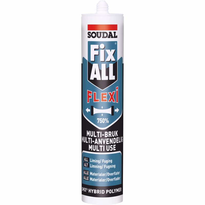 Montagelim Fix All Flexi sort 290ml