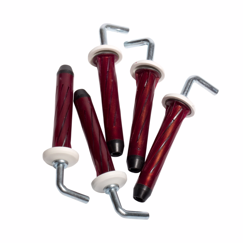 Rosett rød m/vinkel á 25