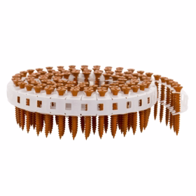 Tjep - Gipsskrue til stål/træ, orange 3,9x41mm bånd, pk. á 2000 stk