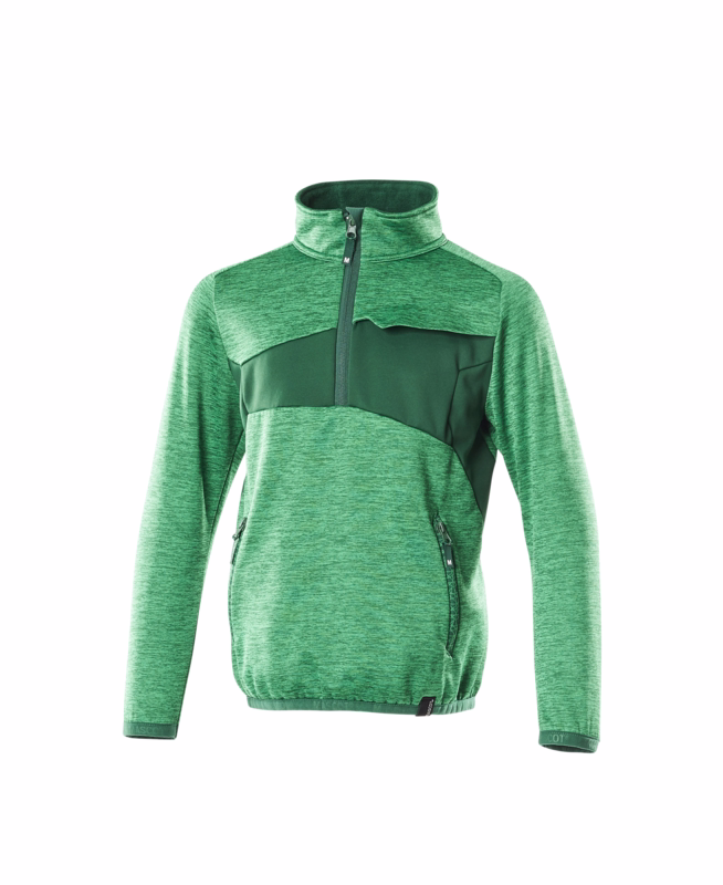 Fleecetrøje 18903 børn græsgrøn/grøn str. 152