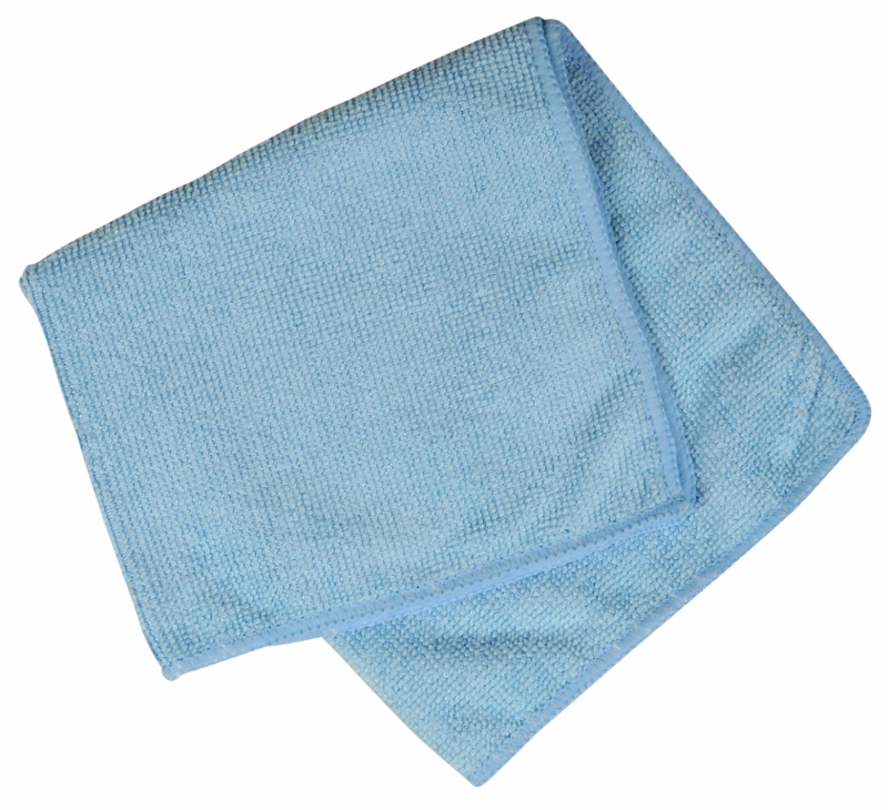 Microfiberklude blå 40x40cm á 10 stk