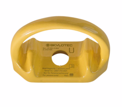 Forankringsbeslag AP-058 D-bolt gul