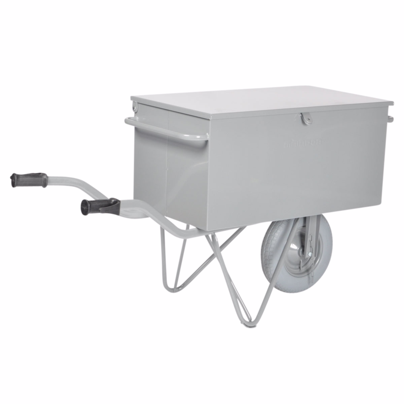 Værktøjsbør m/ punkterfri gummihjul. 900x500x430