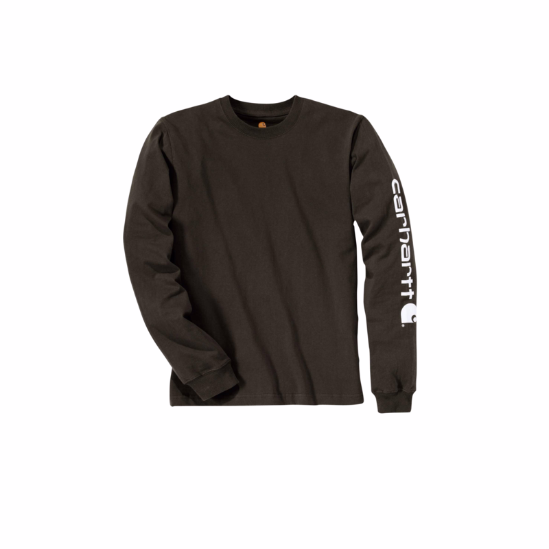 T-shirt  EK231 L/Æ Peat Str. XL