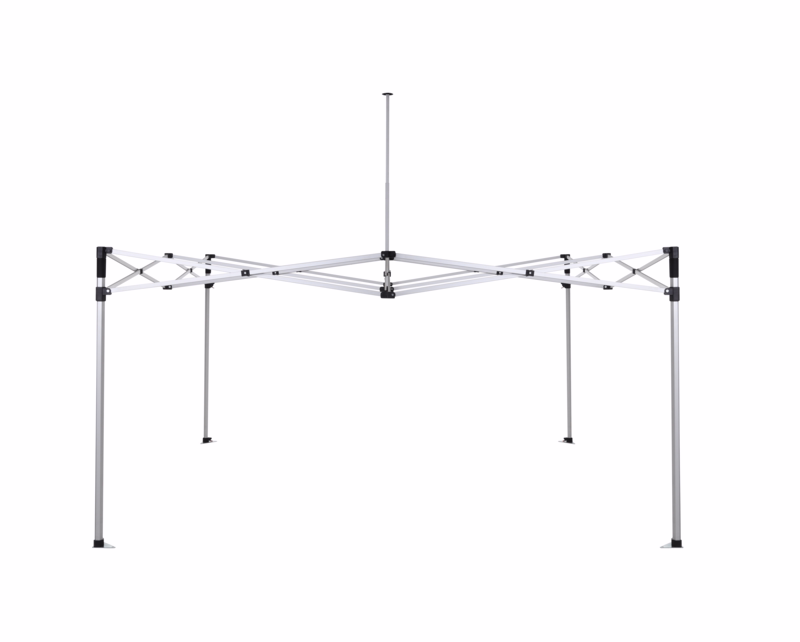 Telt foldebart m/alu ramme 3x3 m, uden tag