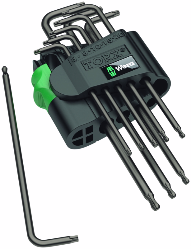 Torxnøglesæt 967/9 TX9-TX40