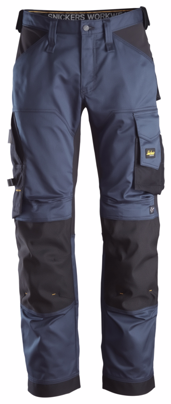 Arbejdsbuks 6351 Loose fit Navy/Sort, Str. 152