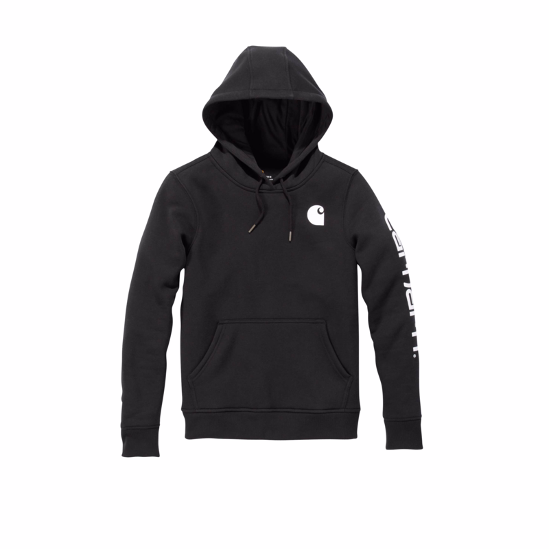 Hættesweatshirt Dame 102791 Black, Str. L