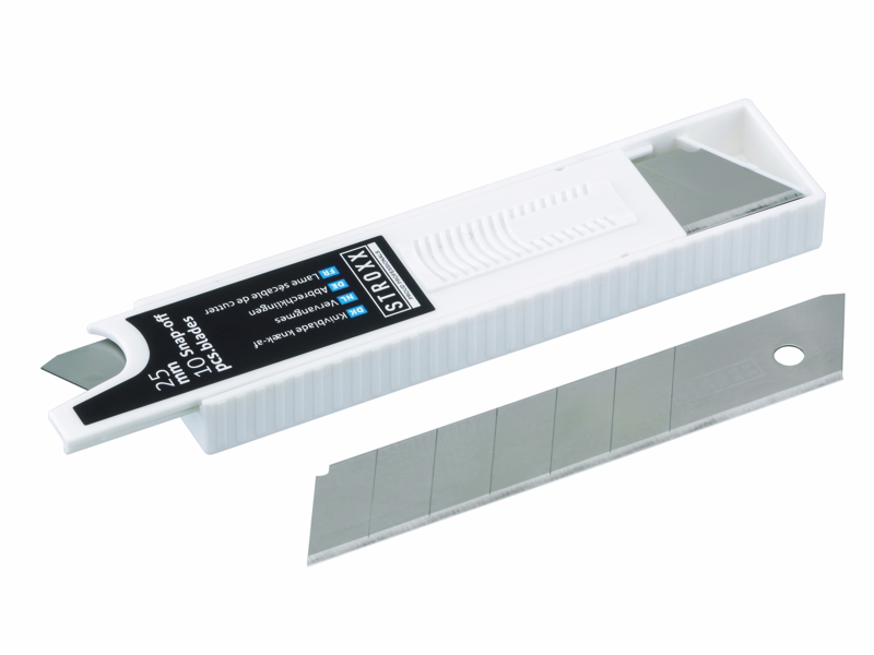 Knivblade 25 mm á 10 stk