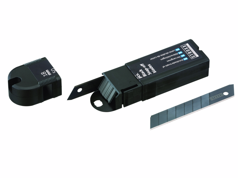 Knivblade, Black 18 mm á 50 stk