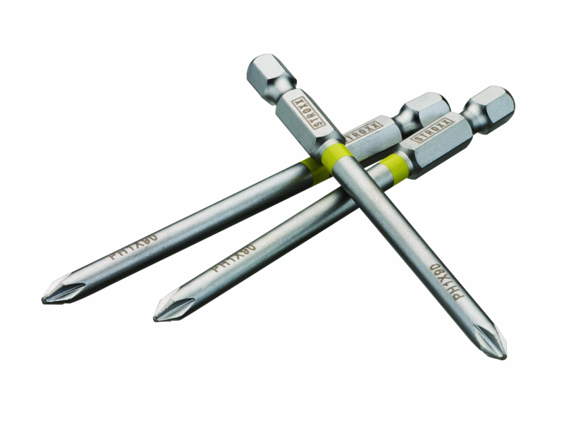 Bits PH3 1/4" x 90mm, 3-pak