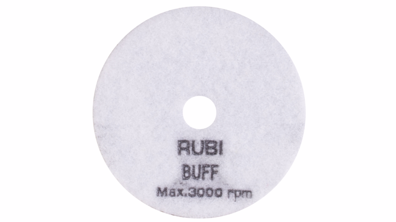 Slibepads diamant buff bl. tør Ø100 mm