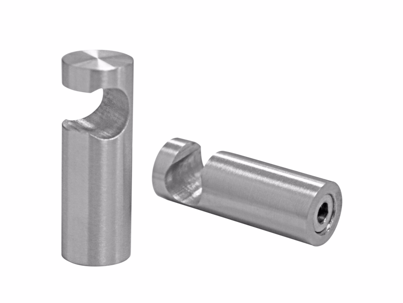 Klædekrog med not Ø14x40mm.