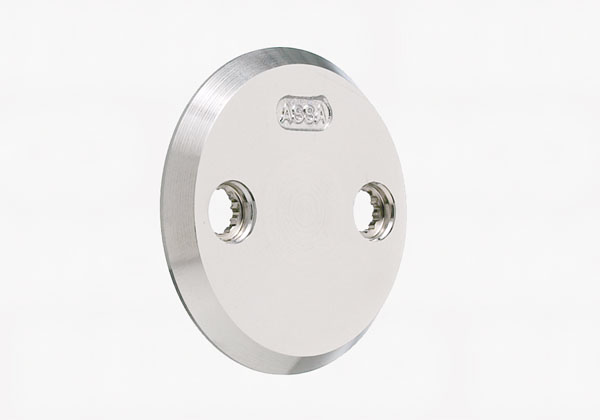 Blindskilt fork Ø50x5mm cc30mm t/grebshul Assa 992F  