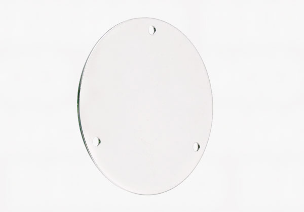 Blindskilt fork Ø59x1mm 540F u/træskr Ø2mm 