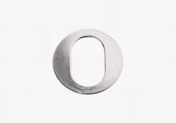 Dækplade fork Ø50x2mm t/kasselåscylinder 543F