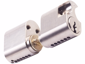 Assa Abloy - Cylinder Rokoko rustfrit look