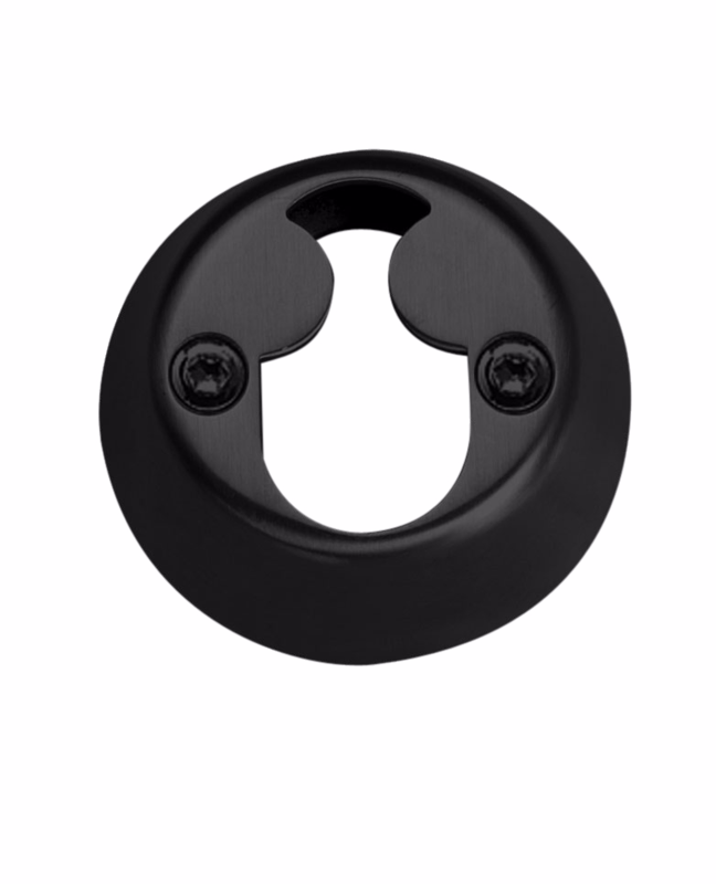 Cylinderring sort Ø53x18mm indv Rokoko 1100.28AR18