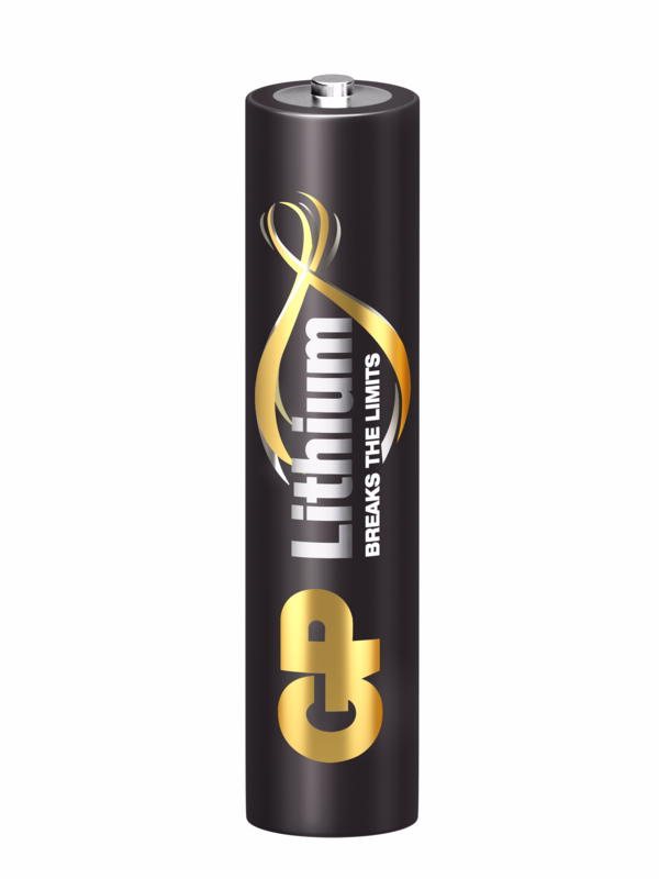 Batteri, lithium, AA, á 4 stk