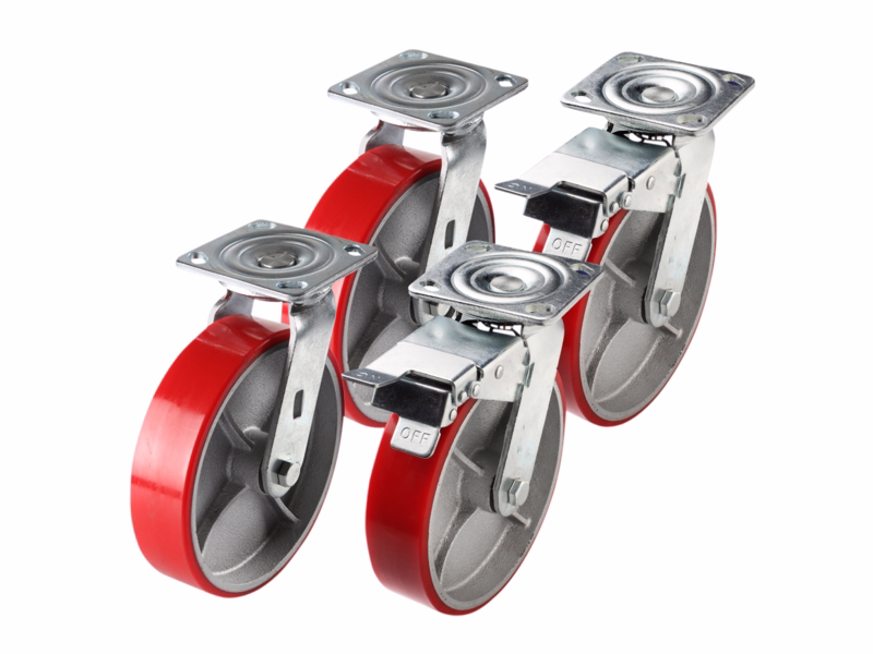 Hjulsæt Ø200 mm t/48+72”, á 4 stk