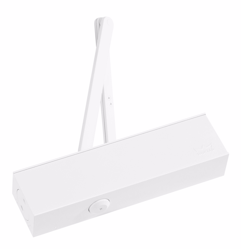 Dørlukker TS83 3-6 hvid, inkl. normalarm