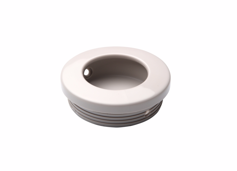 Skydedørsskål grå Ø63mm