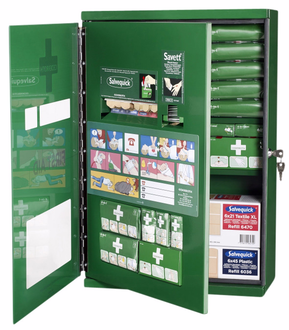 Førstehjælpsskab Stort 290900 38x58x17cm