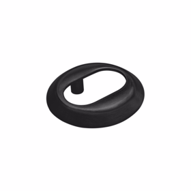 d line - Cylinderring PVD Sort udvendig