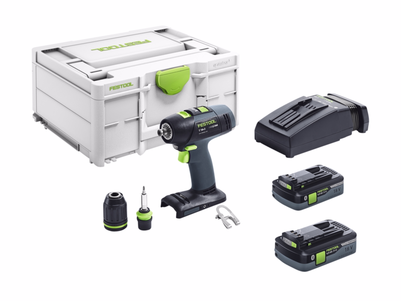 Bore-/skruemaskine T 18V+3 HPC 4,0 I-Plus