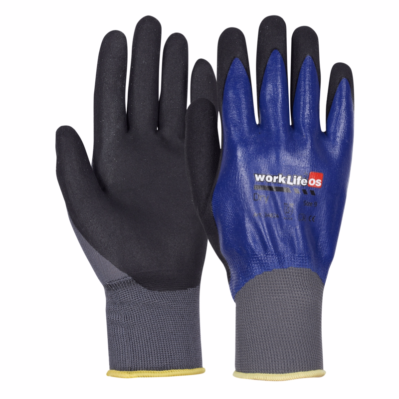 Handske Worklife Dry Str. 10