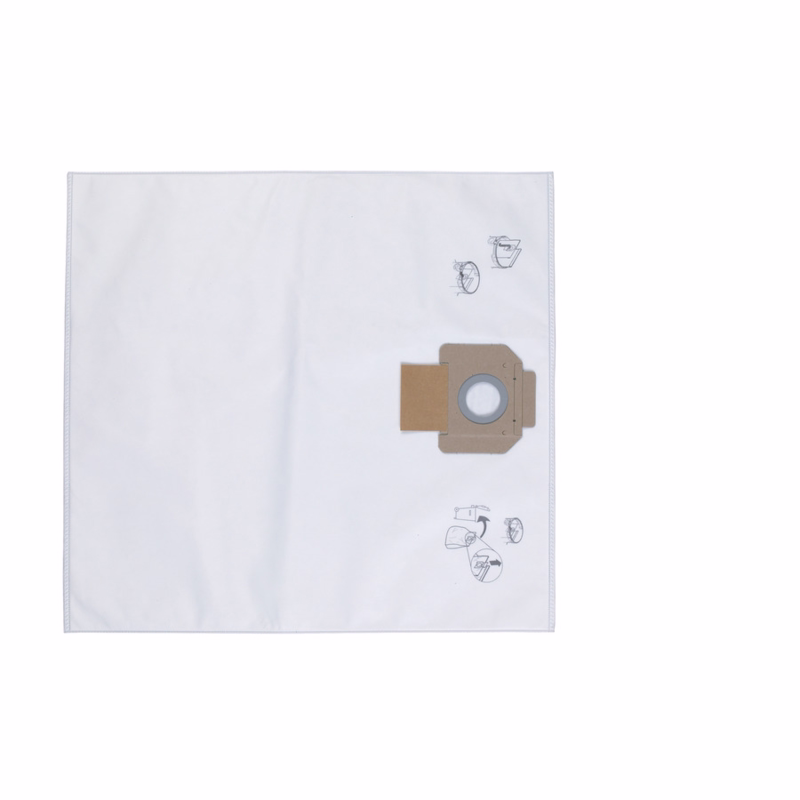 Filterpose fleece 50l pak á 5 stk