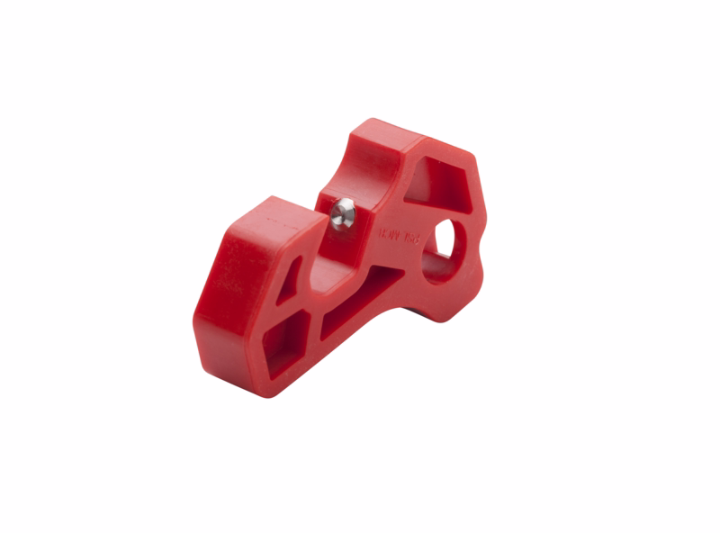 Låse haspe for minatur automat sikring