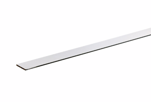Flad profil alu 2x30mm 2,7mtr